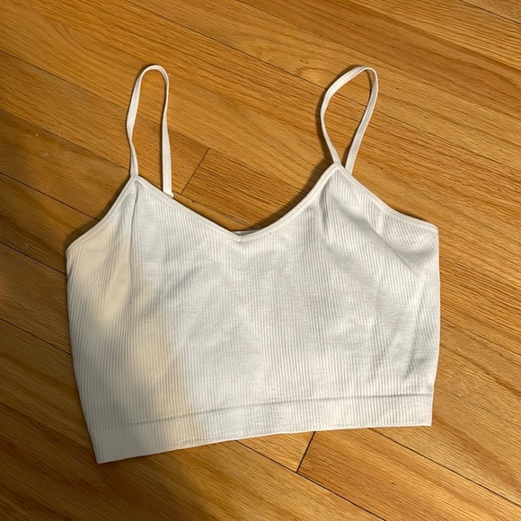 Seamless white tank top size small - Picture 1 of 2